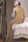 Jean Auguste Dominique Ingres The Bather of Valpincon (mk05) USA oil painting artist